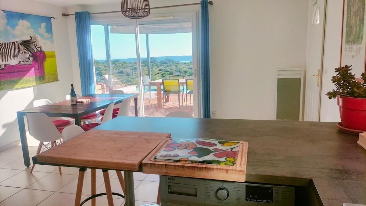 Maison Avec Vue Sur La Mer Et Avec Piscine A Fitou Dış mekan fotoğraf