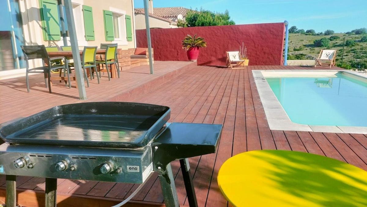 Maison Avec Vue Sur La Mer Et Avec Piscine A Fitou Dış mekan fotoğraf