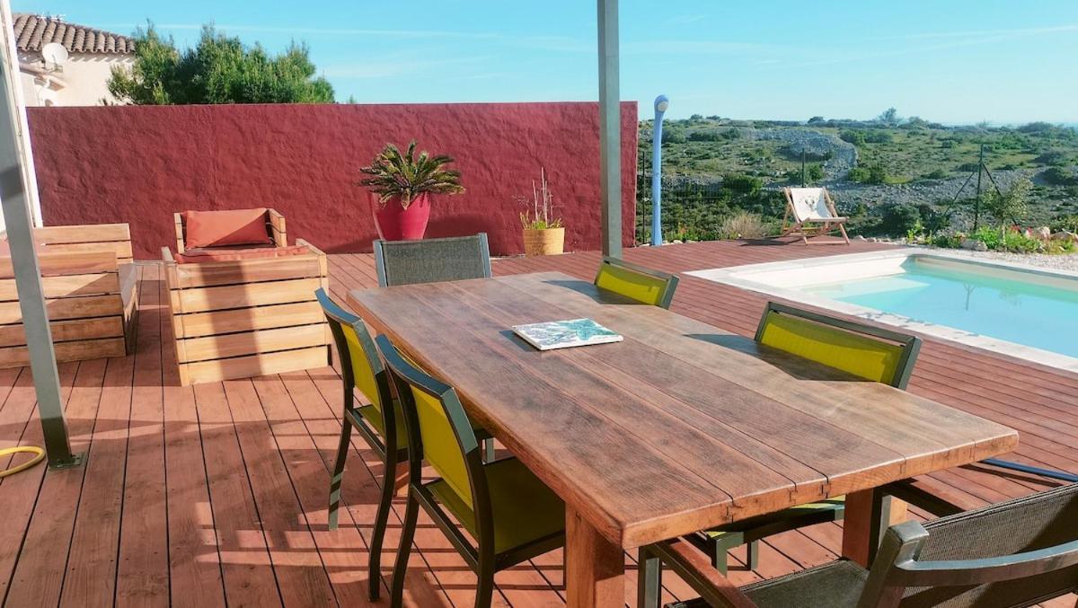 Maison Avec Vue Sur La Mer Et Avec Piscine A Fitou Dış mekan fotoğraf