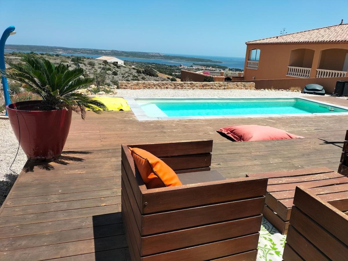 Maison Avec Vue Sur La Mer Et Avec Piscine A Fitou Dış mekan fotoğraf